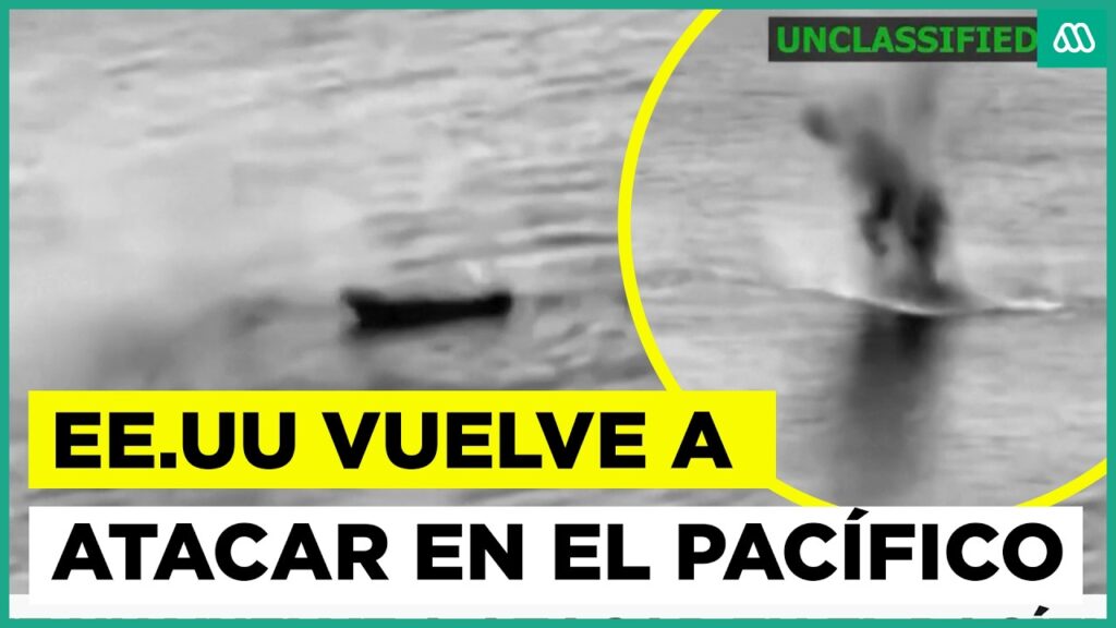 EE.UU ataca embarcación en aguas internacionales del pacífico