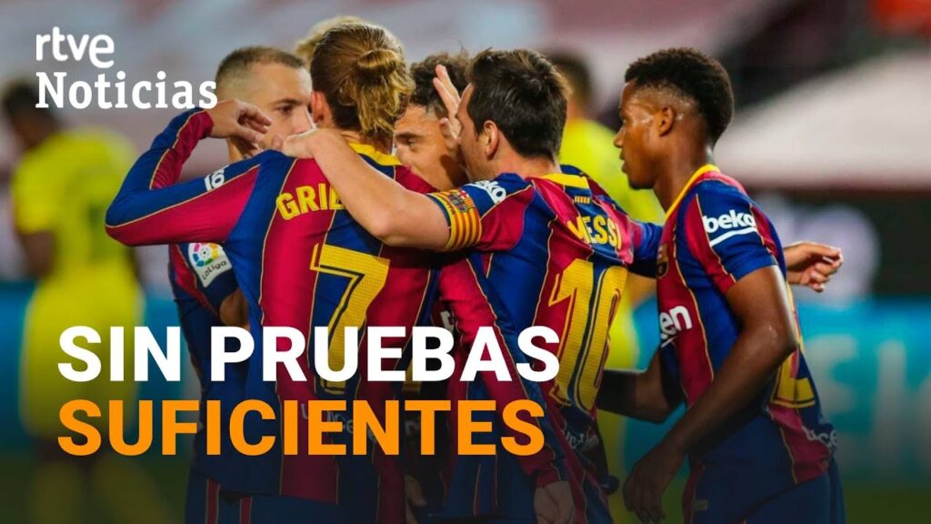 El BARÇA JUGARÁ la próxima CHAMPIONS LEAGUE, a pesar del CASO NEGREIRA l RTVE Noticias