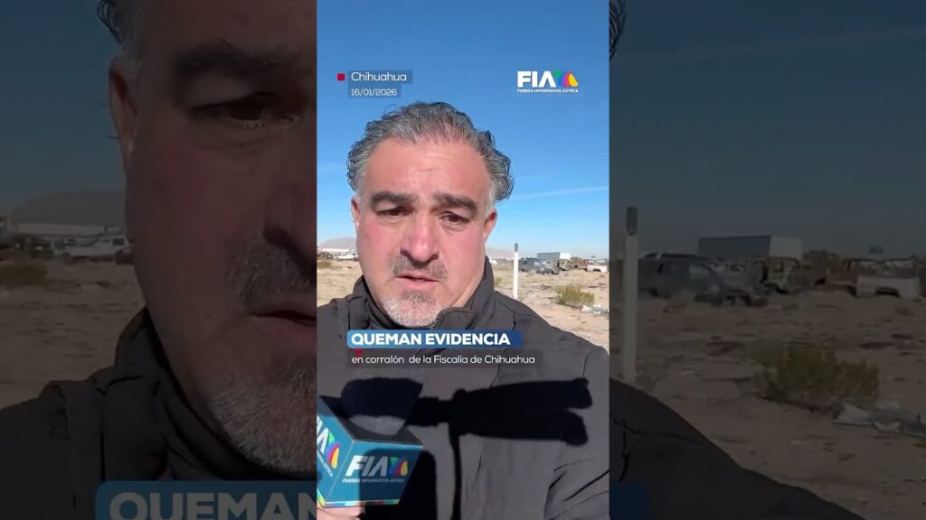 ¿Qué pasó? | Sujeto prende fuego a varios vehículos que formaban parte de evidencias