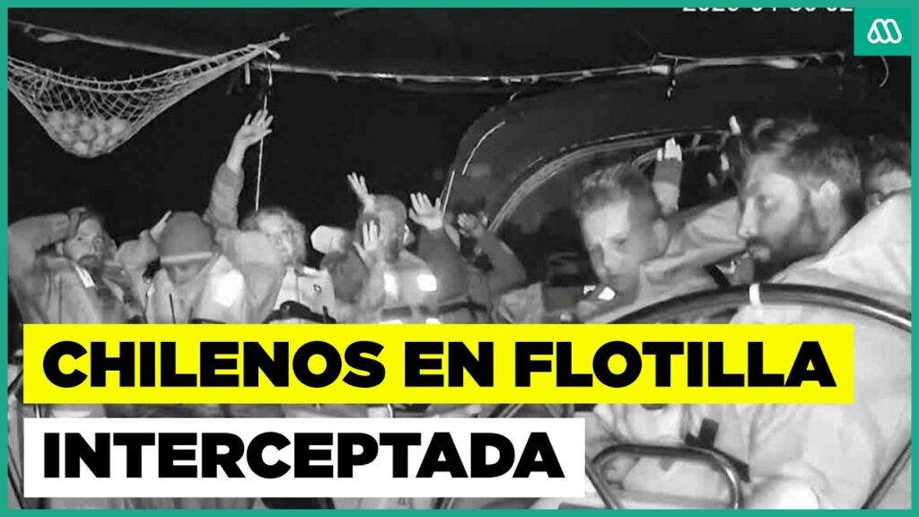 Con chilenos a bordo: Interceptan flotilla de ayuda para Gaza