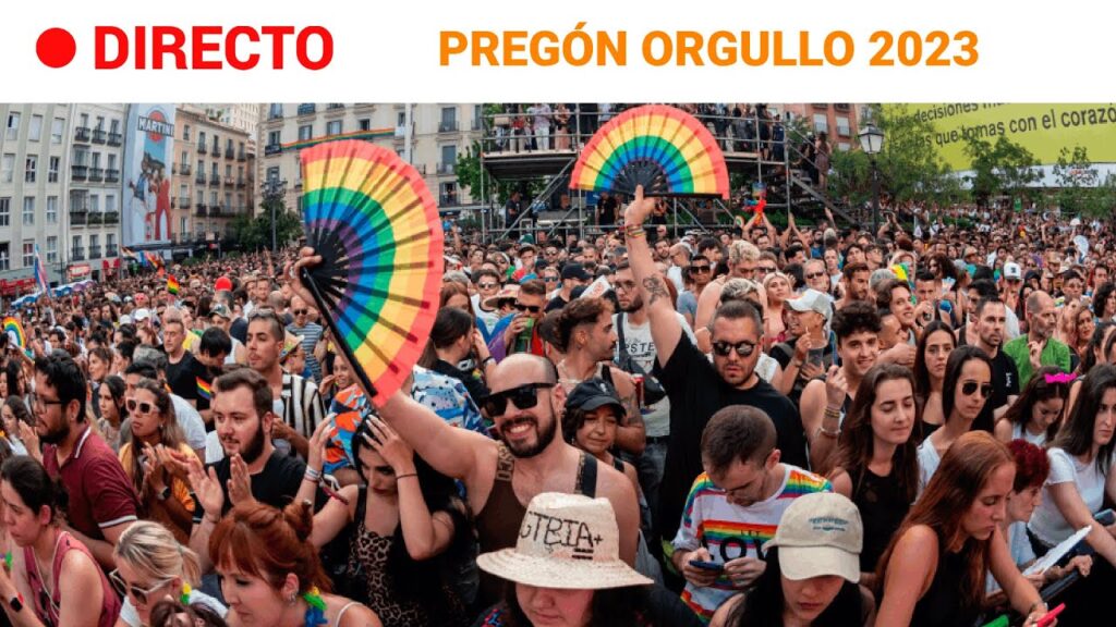 DÍA DEL ORGULLO: PREGÓN en MADRID desde la plaza de PEDRO ZEROLO l RTVE Noticias