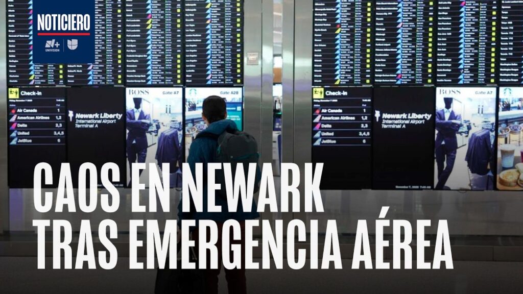 Aeropuerto de Newark reabre tras cierre temporal por emergencias aéreas consecutivas