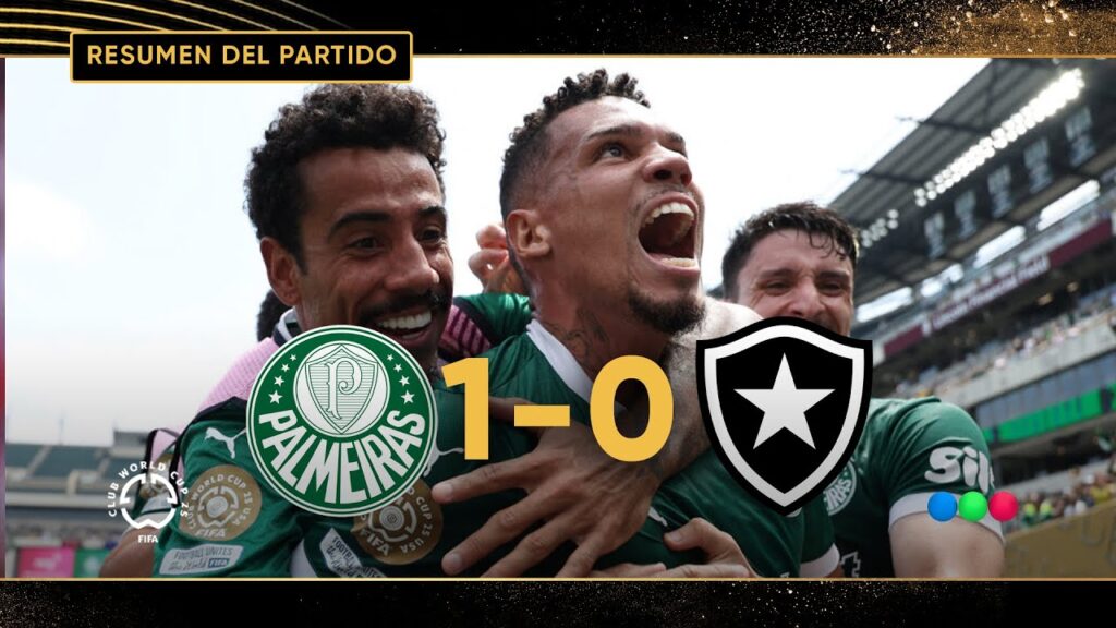 El Verdao a cuartos: Palmeiras 1 Botafogo 0 – Resumen del partido – Mundial de Clubes