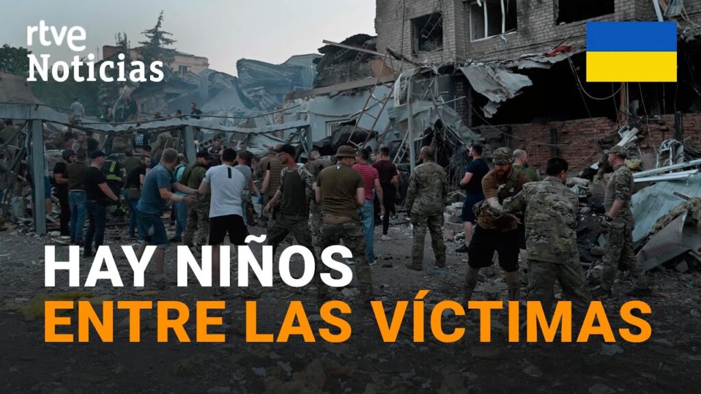 GUERRA UCRANIA: RUSIA ataca una popular PIZZERÍA de KRAMATORSK, hay al menos OCHO MUERTOS | RTVE