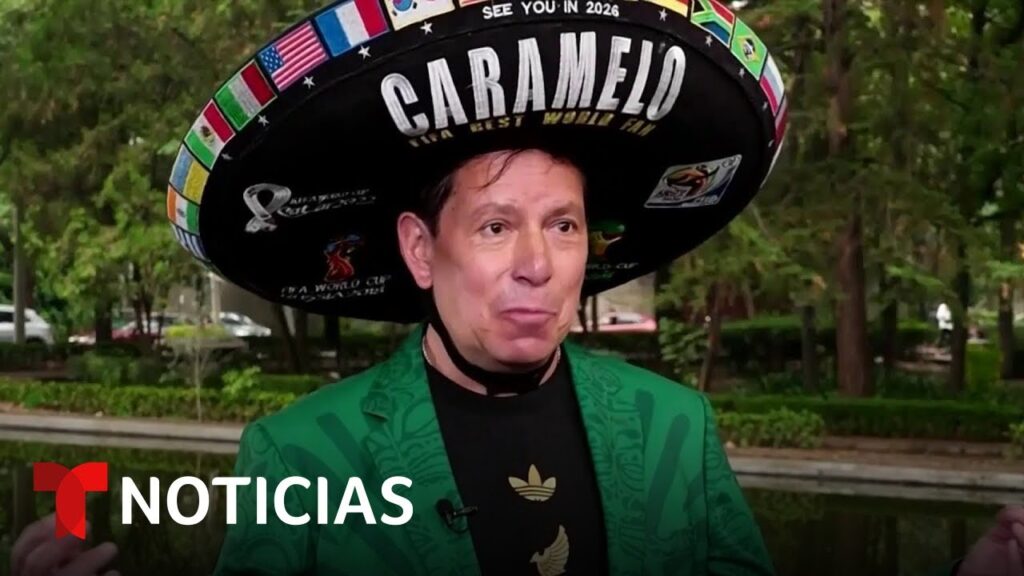 ‘El Caramelo’ es uno de los mayores seguidores de la selección mexicana | Noticias Telemundo