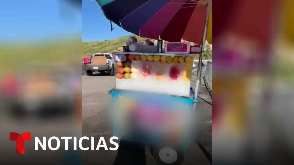 Arrestan a tres vendedores ambulantes en un operativo relámpago en California | Noticias Telemundo