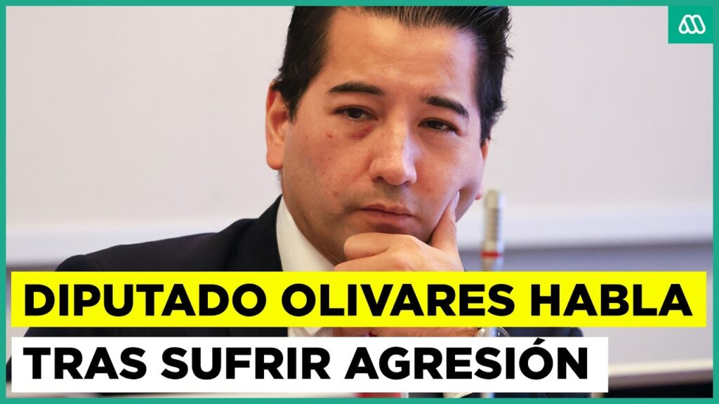 Diputado Javier Olivares habla tras agresión y anuncia querella criminal contra responsables