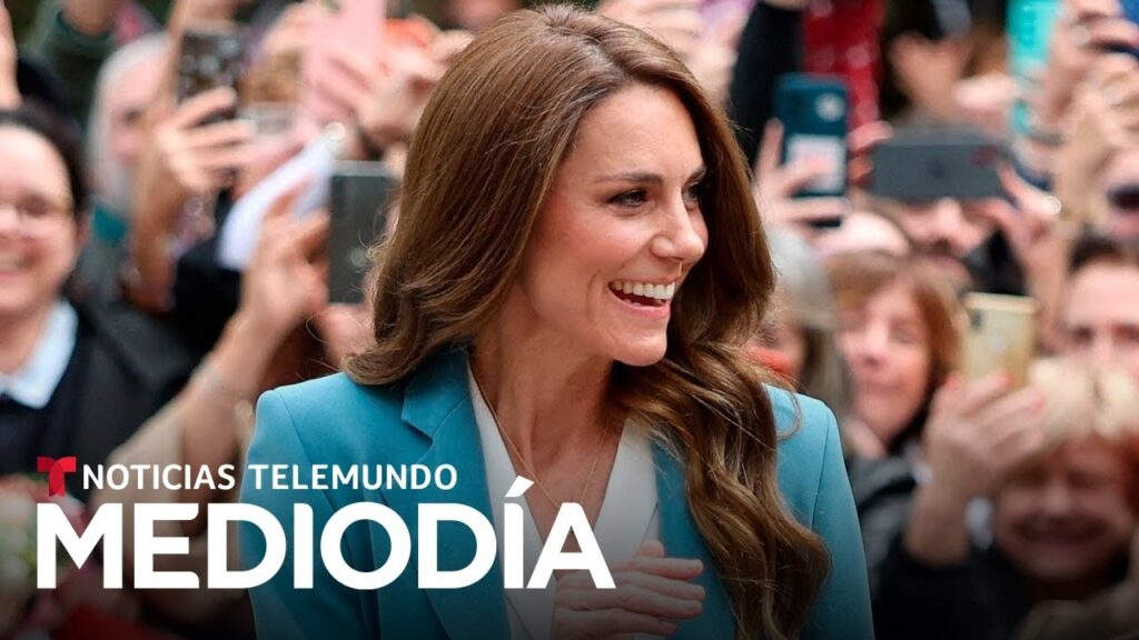 Kate Middleton desata furor en Italia al retomar compromisos internacionales | Noticias Telemundo