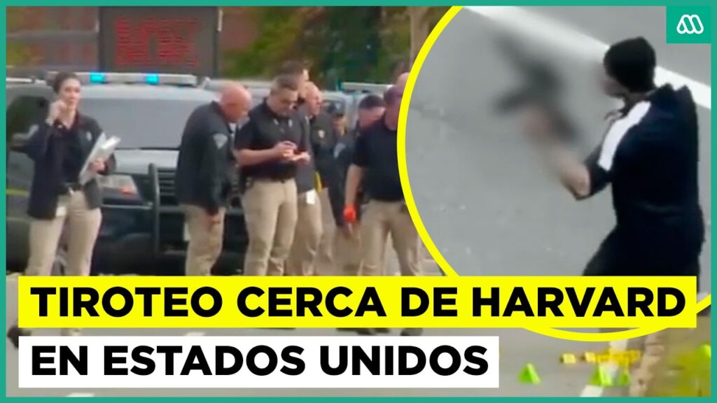 Tiroteo cercano a la universidad de Harvard en Bostón: Sujeto disparó más de 50 veces