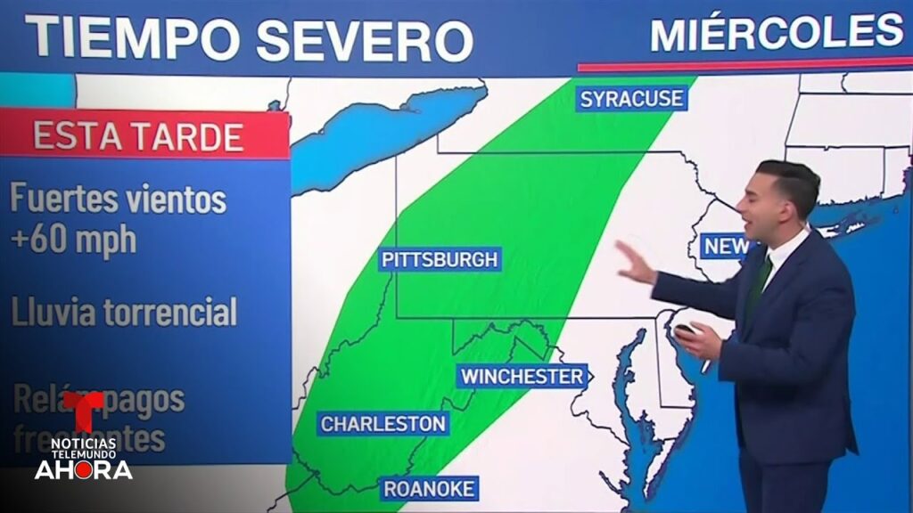 Pronostican tiempo fresco en el noreste y mucho calor en el centro y oeste | Noticias Telemundo