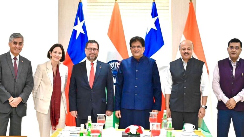Chile busca avanzar a un Acuerdo de Asociación Económica con India