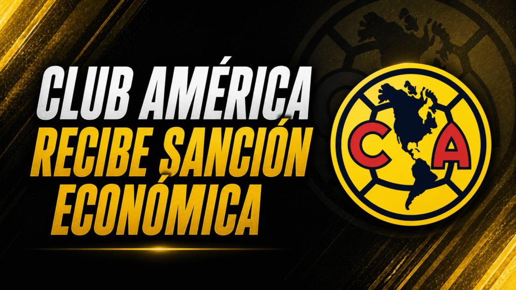 Club América recibe sanción económica tras polémica ante Pumas