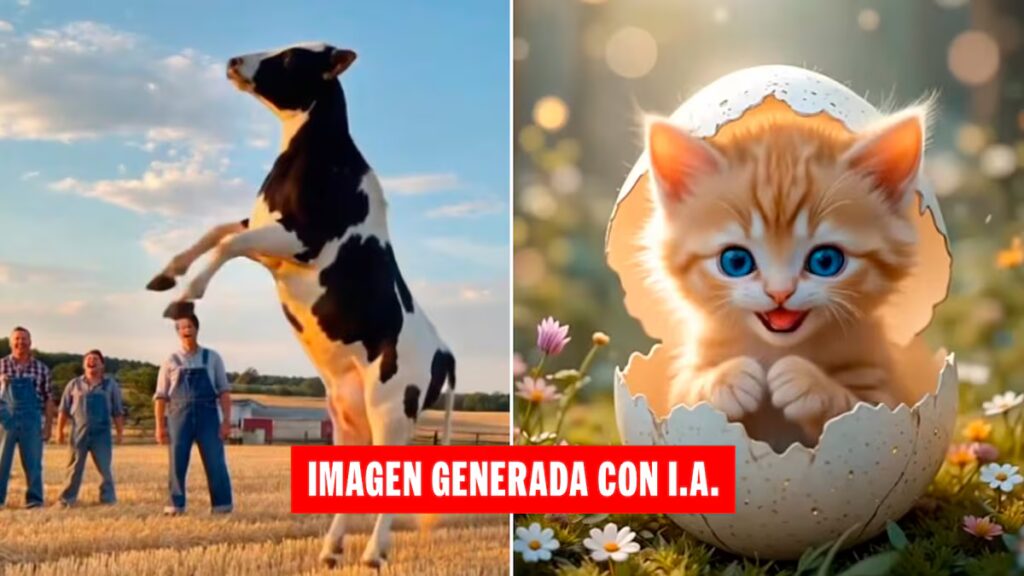El impacto de los videos hechos con IA en niños: vacas realistas bailando, tigres que nacen de un huevo | Tecnología