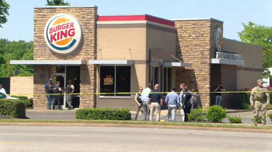Operativo federal termina en tiroteo mortal en un Burguer King de Frayser