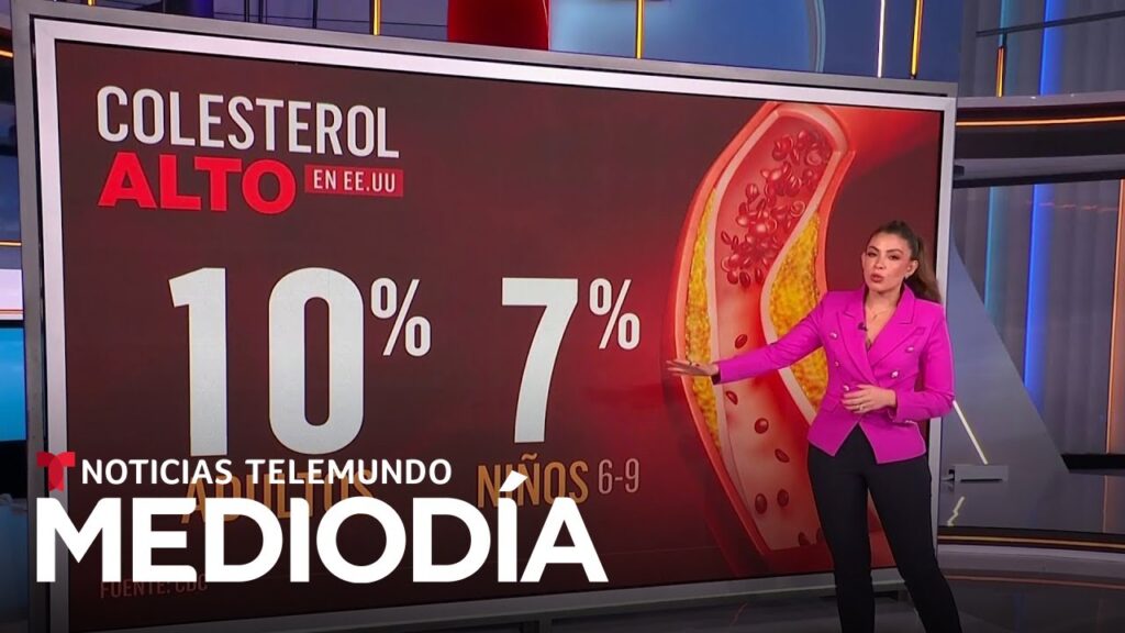 Uno de cada 10 adultos tiene en colesterol alto en EE.UU. Así puede revertirlo | Noticias Telemundo