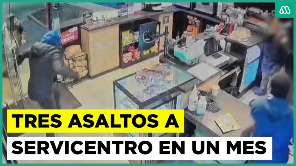 Tres asaltos en un mes: la pesadilla que vive un servicentro en Valparaíso
