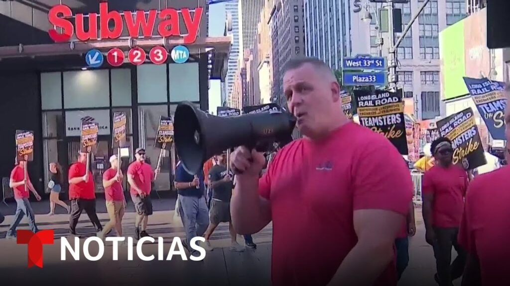 La huelga en el sistema de trenes de Long Island toma por sorpresa a muchos | Noticias Telemundo