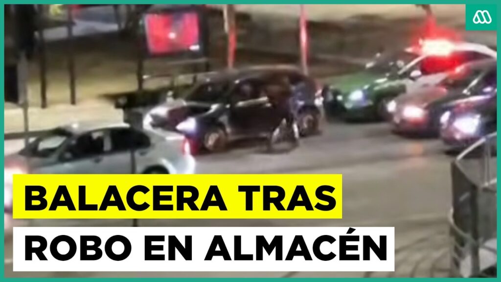 Balacera tras robo en almacén: Sujetos se fugaron tras chocar auto