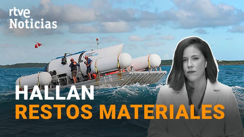 TITANIC: ENCUENTRAN un BASTIDOR de ATERRIZAJE y parte de la CUBIERTA TRASERA del TITAN | RTVE