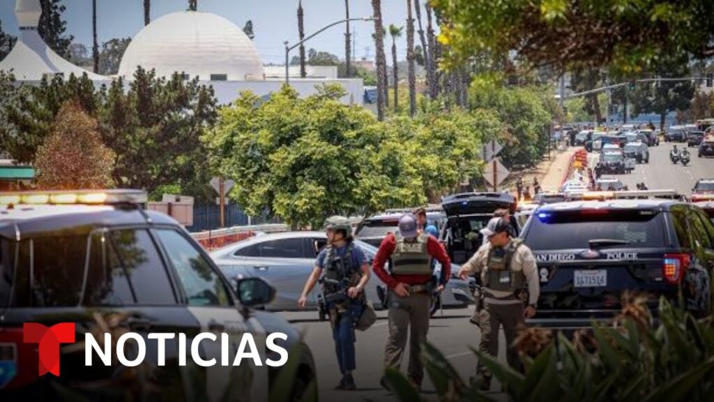 Así amanece el Centro Islámico de San Diego tras tiroteo mortal