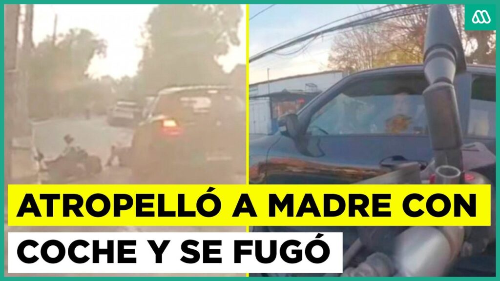 Conductor atropelló a una madre y su hijo en coche mientras cruzaban paso de cebra en Quilicura