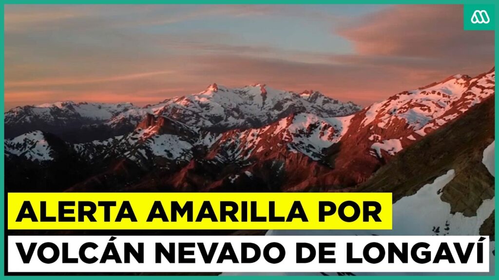 Sernageomin declara alerta amarilla en el volcán Nevado de Longaví por aumento de actividad sísmica