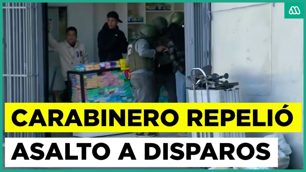 Balacera en la Alemada: teniente de Carabineros repelió asalto e hirió a dos delincuentes