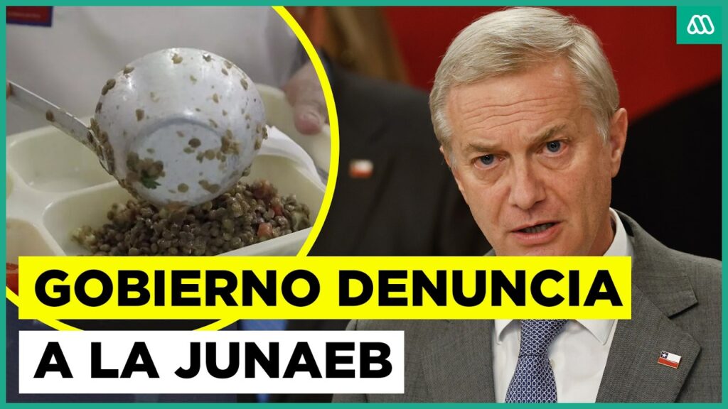 Gobierno de Kast denuncian a la Junaeb ante la fiscalía