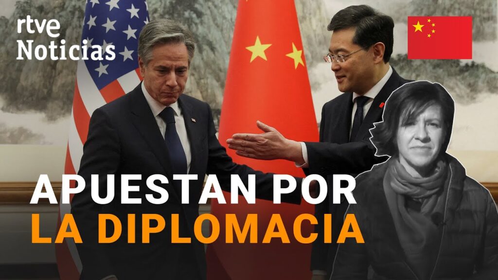 EE.UU.-CHINA: BLINKEN y su HOMÓLOGO CHINO se REÚNEN en PEKÍN para REBAJAR la TENSIÓN | RTVE