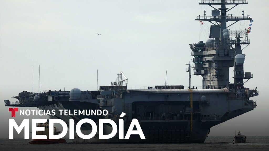 Cuál es el portaaviones de EE.UU. que llegó al Caribe y qué capacidades tiene | Noticias Telemundo