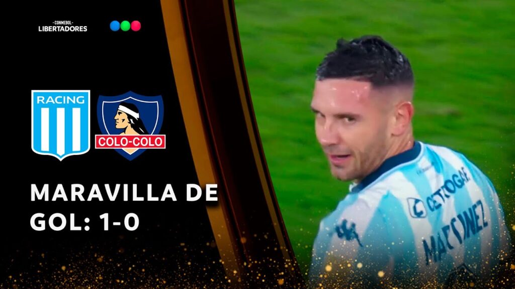 ¡Gol de la Academia! Martínez puso la cabeza para el 1-0 – Racing vs. Colo-Colo – Libertadores 2025