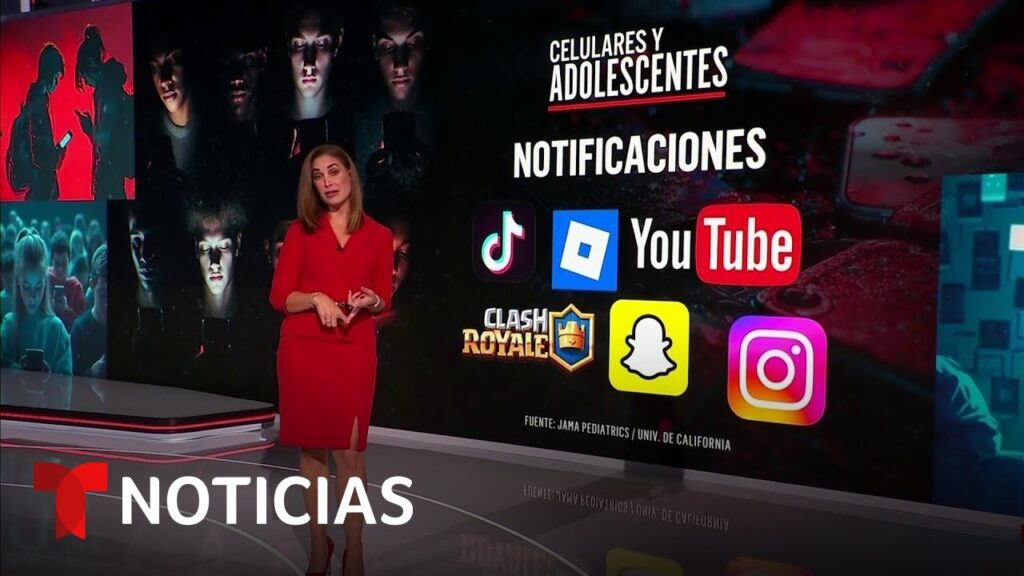 Doctores alertan sobre el uso excesivo de los celulares en los jóvenes | Noticias Telemundo