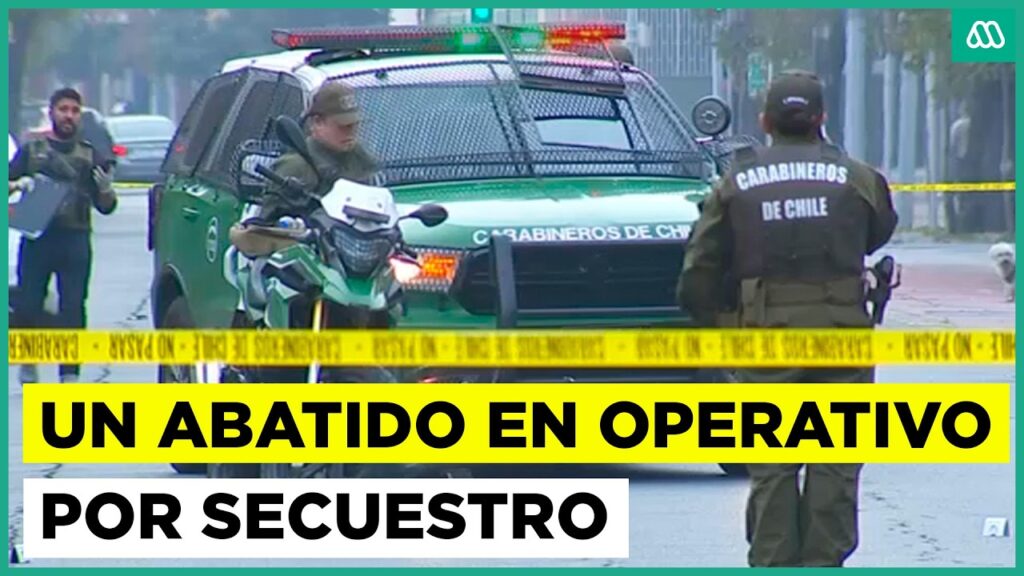 Operativo policial por presunto secuestro terminó con un delincuente abatido en Santigo