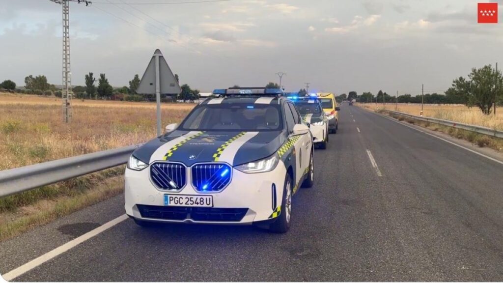 Una fallecida y un herido muy grave en un accidente de tráfico en Madrid