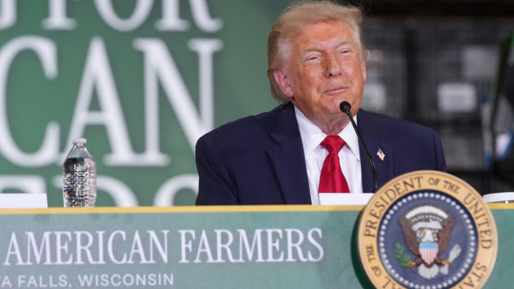 Trump termina antes de tiempo una entrevista con ‘NBC’ e insulta a la presentadora