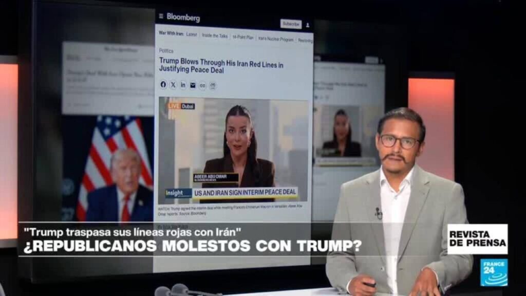 “Trump traspasa sus líneas rojas con Irán para justificar el acuerdo”: ‘Bloomberg’ – Revista de prensa